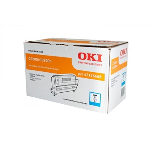 Original Genuine OKI C3200 CYAN DRUM   42126668